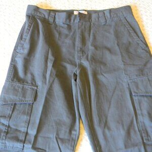 Old Navy Favorite Khakis Men Gray Cargo Pants 34x30 Preowned Never Used